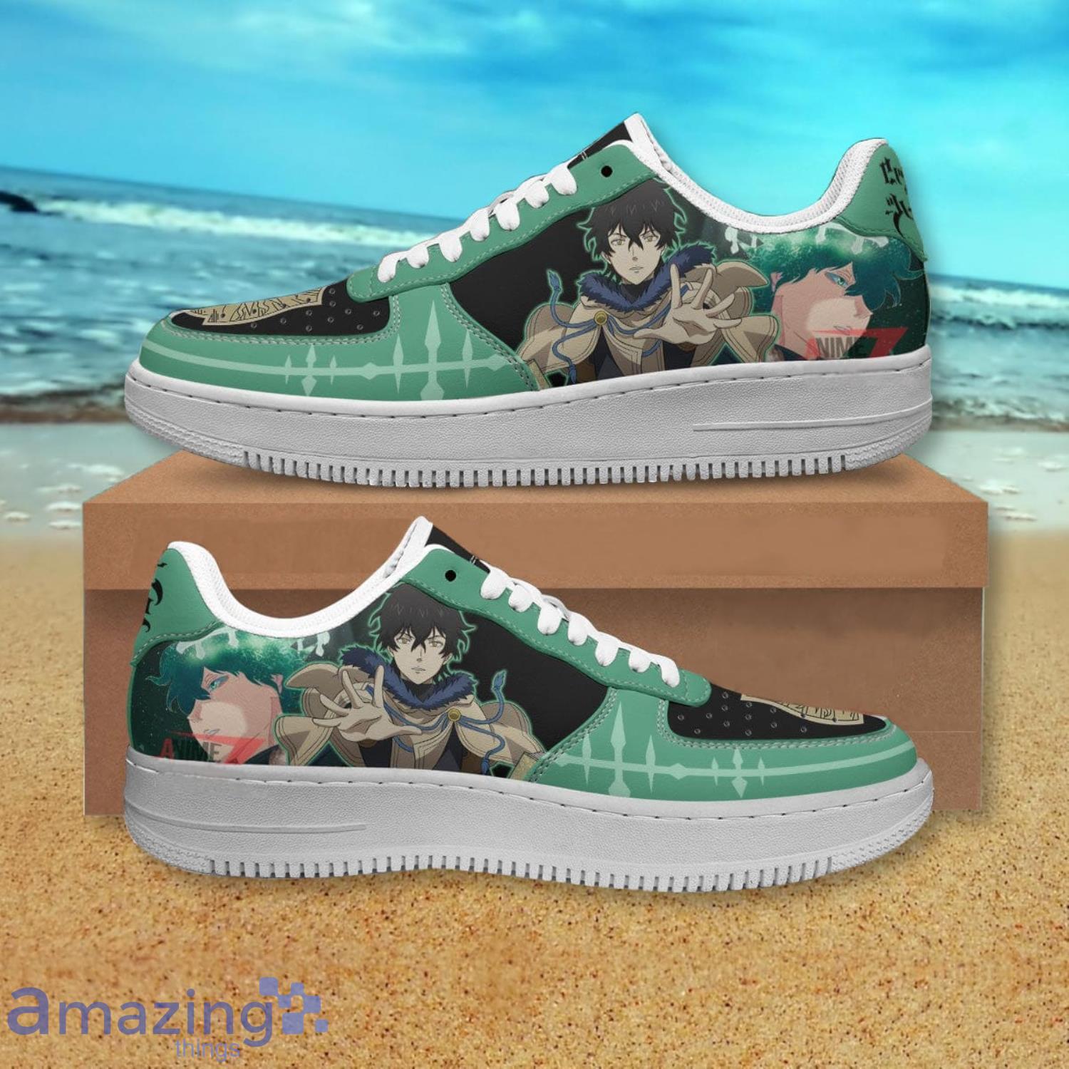 Black Clover Yuno Air Force Shoes Gift For Anime's Fans Product Photo 1