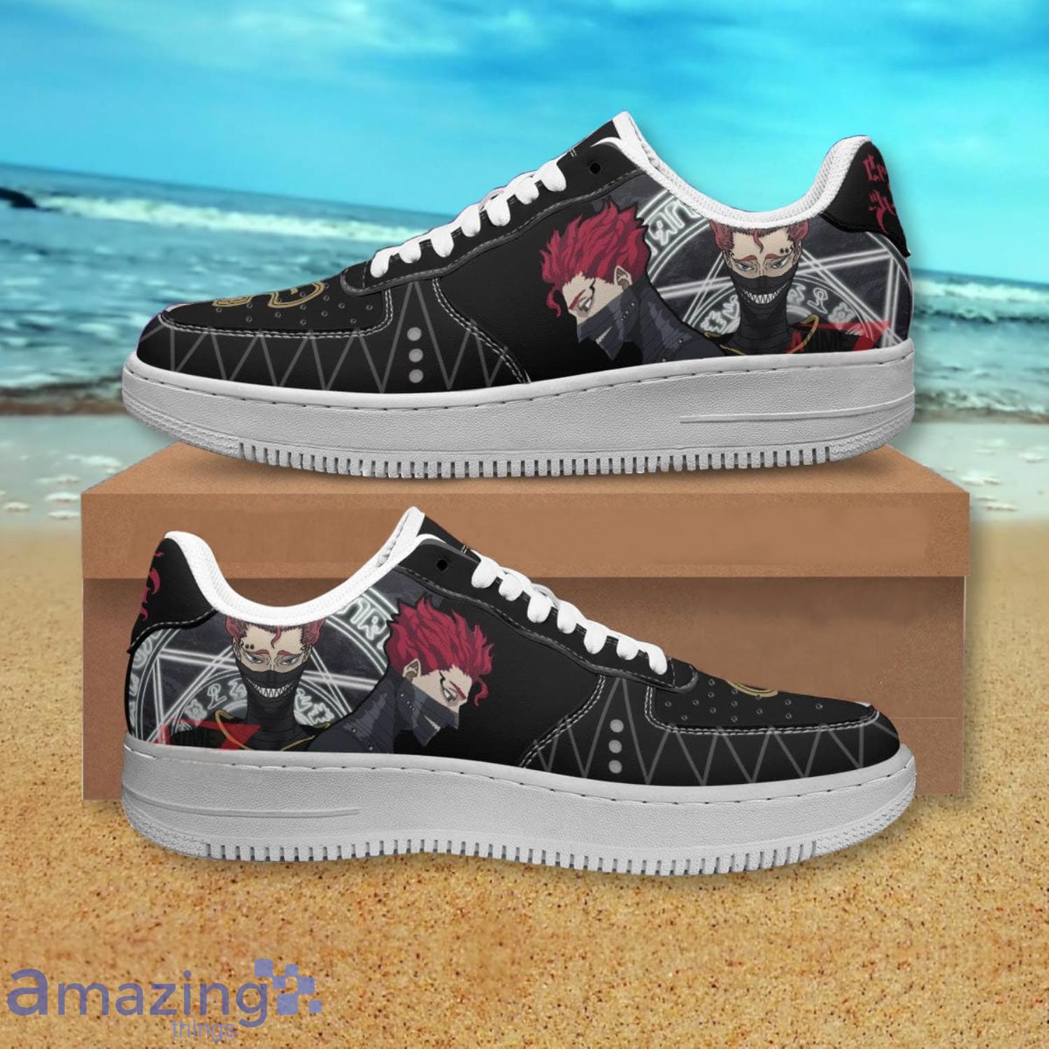 Black Clover Zora Ideale Custom Anime Skate Shoes For Men And Women