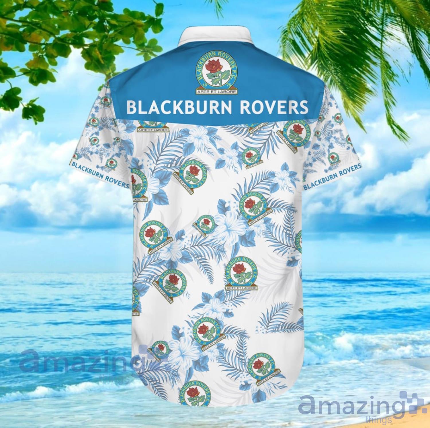 Blackburn Rovers Football Club Hawaiian Shirt For Men And Women Product Photo 1