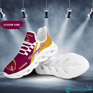 Brisbane Broncos Custom Name Max Soul Sneakers Running Shoes