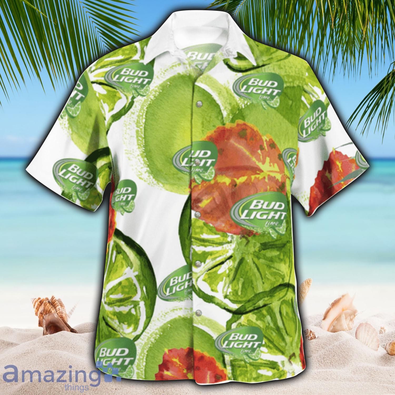 Bud Light Lime Beer Hawaiian Shirts - Bud Light Lime Beer Hawaiian Shirts