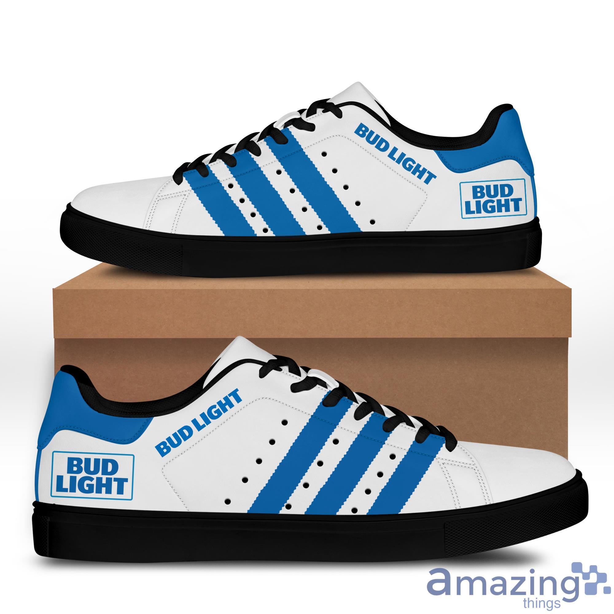 Bud Light Low Top Skate Shoes For Beer Lover image Bud Light Low Top Skate Shoes For Beer Lover Product Photo 2
