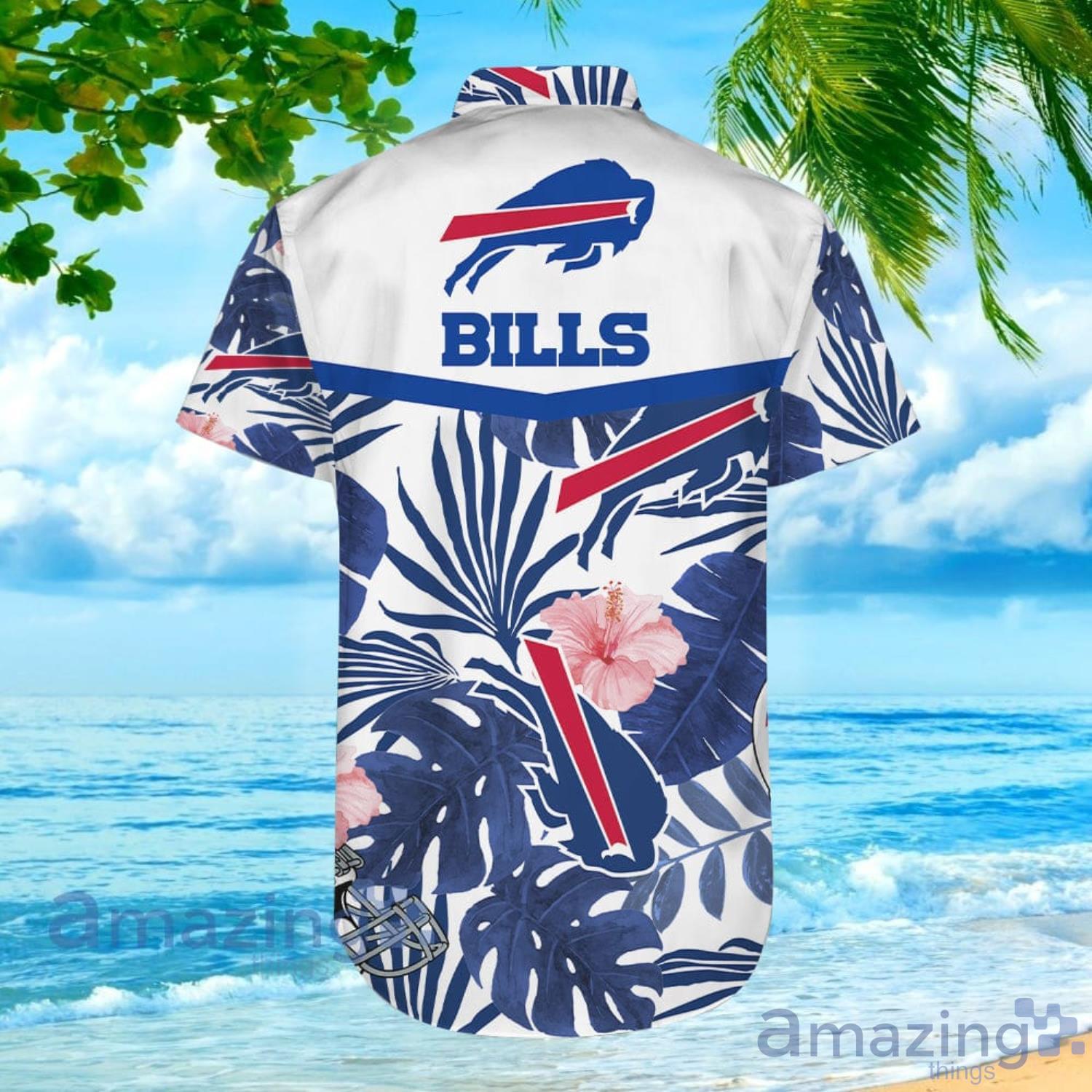 Buffalo Bills Aloha Tropical Hawaiian Shirt For Men And Women
