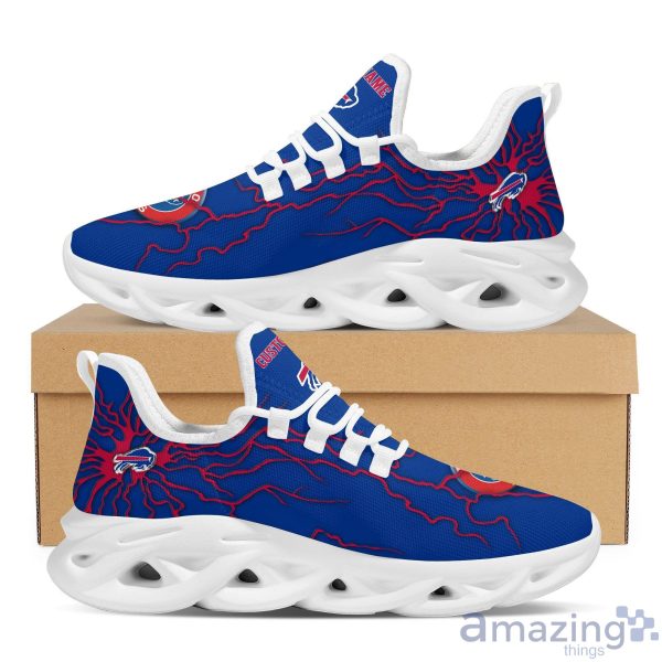 Buffalo Bills Custom Name Stylish Graffiti Max Soul Shoes