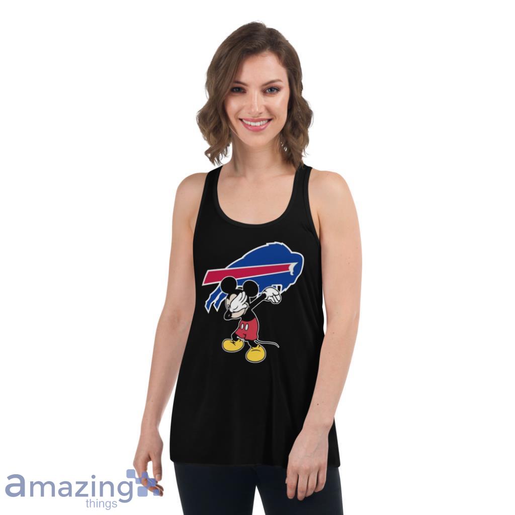 Women's White Buffalo Bills Football Racerback Tank Bills 