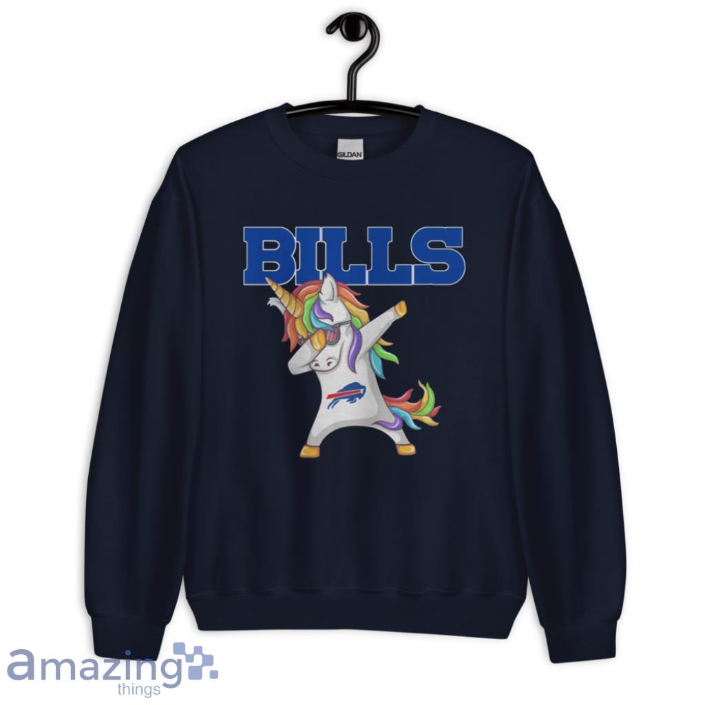 Buffalo Bills NFL Football Gift Fr Fans Funny Unicorn Dabbing Sports T Shirt  - Banantees