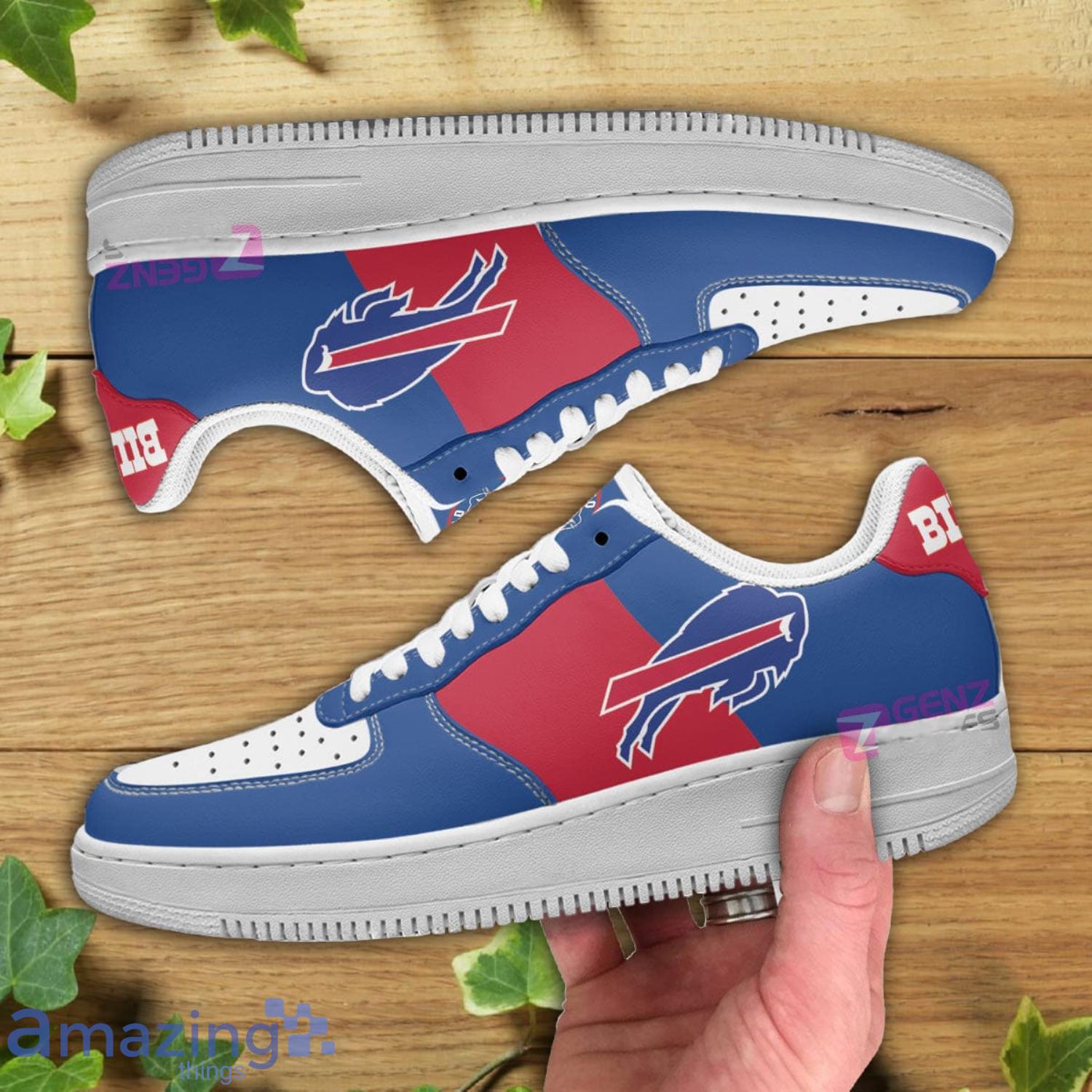 Buffalo Bills NFL Red And Blue Air Force Shoes Gift For Fans