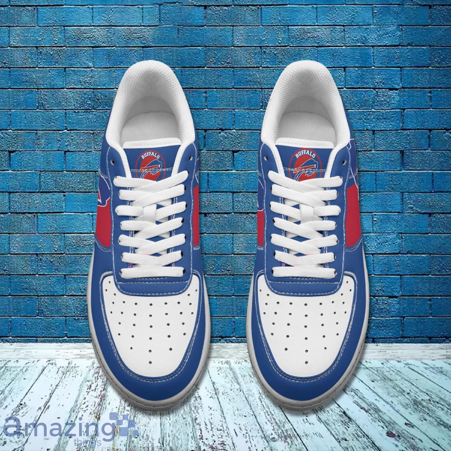 Buffalo Bills NFL Red And Blue Air Force Shoes Gift For Fans