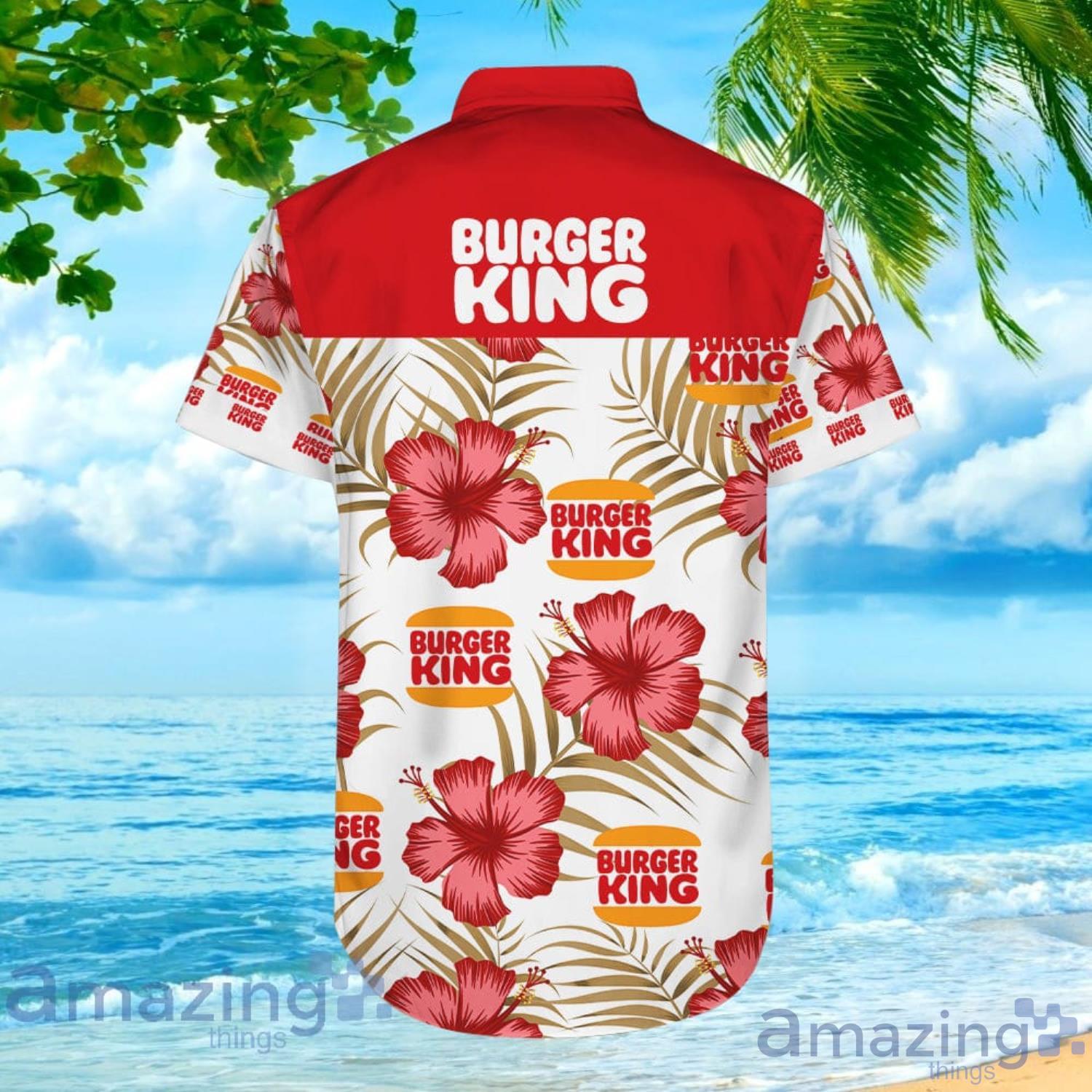 Burger King Hawaiian Shirt For Men And Women