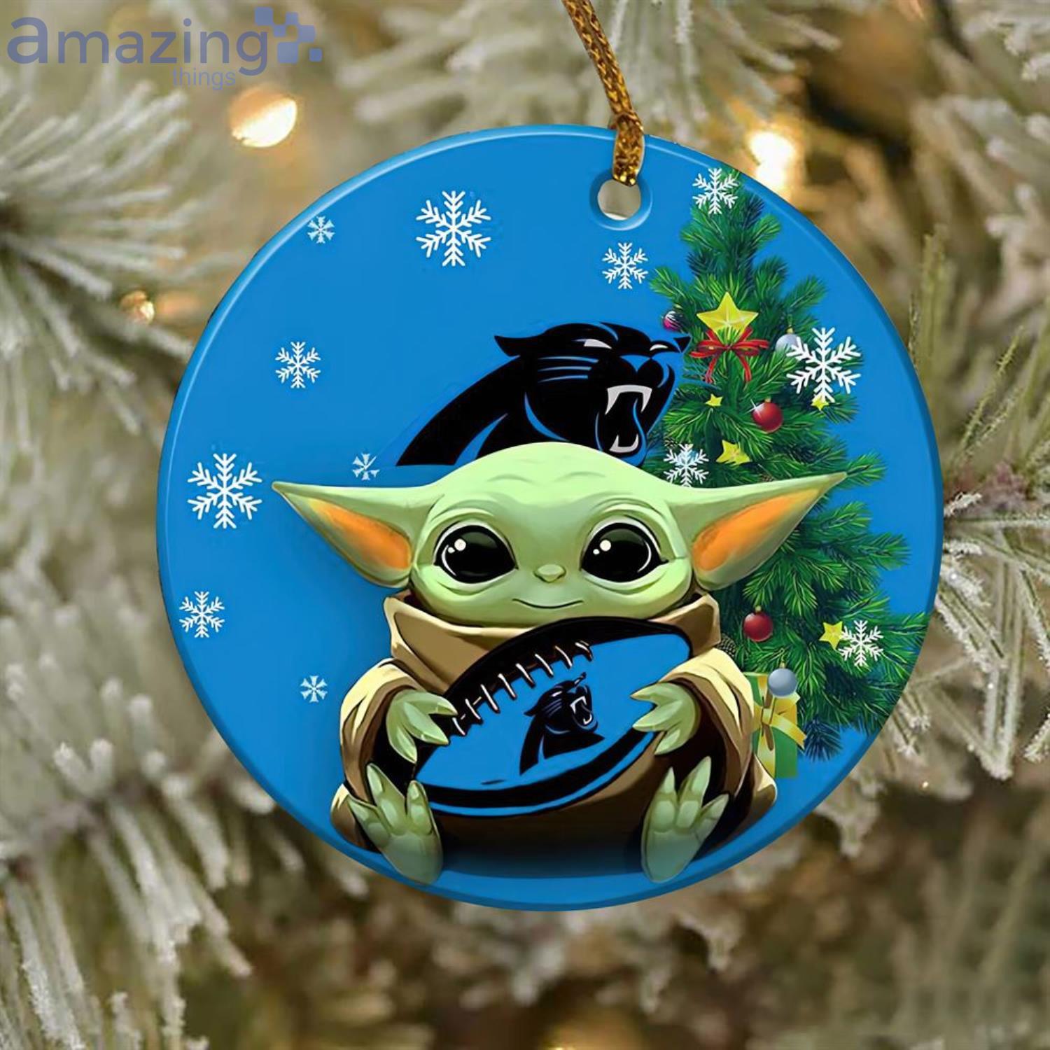 Dallas Cowboys-Baby Yoda Christmas Tree Ornament