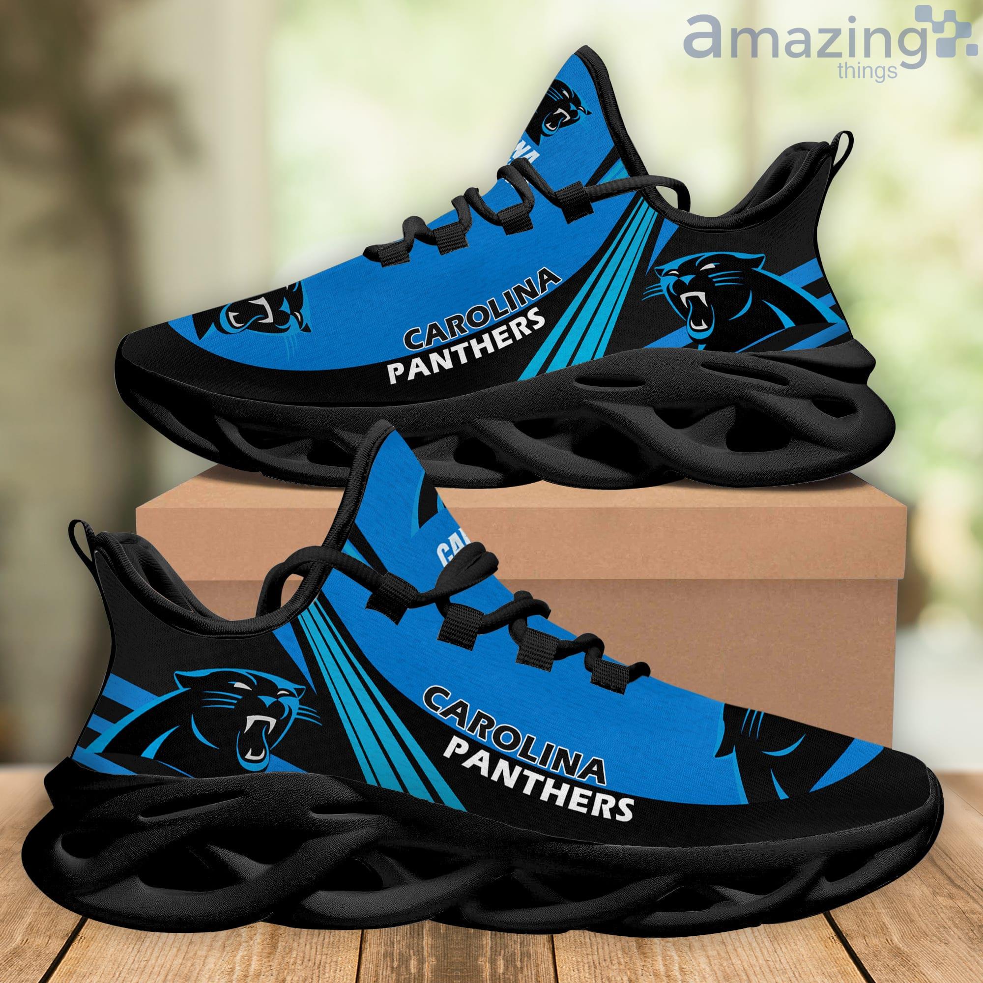 Carolina Panthers Casual 3D Max Soul Shoes Running Shoes For Men And Women