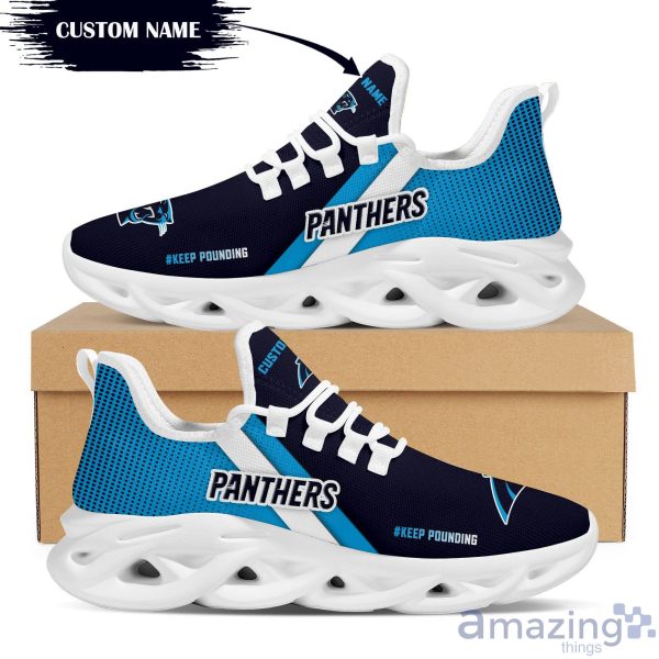 Carolina Panthers Custom Name Max Soul Sneakers Running Shoes