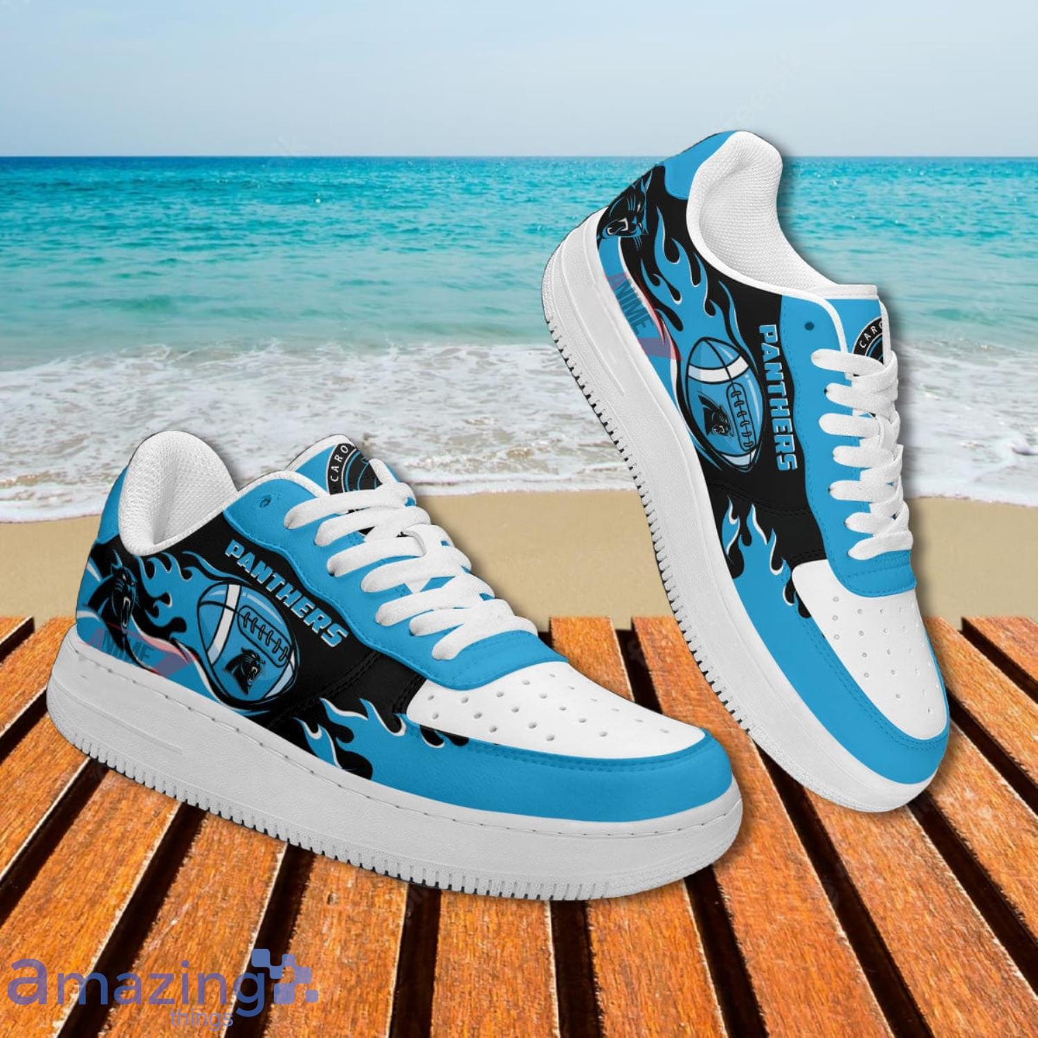 Carolina Panthers NFL Logo Air Force Shoes Gift For Fans