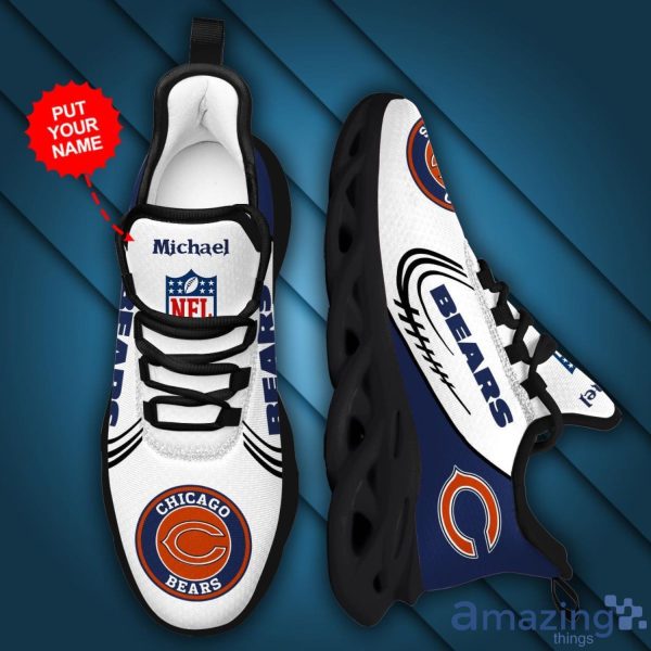 Chicago Bears Custom Name Max Soul Sneakers Running Shoes