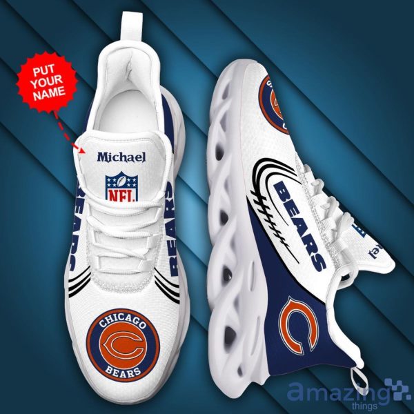 Chicago Bears Custom Name Max Soul Sneakers Running Shoes