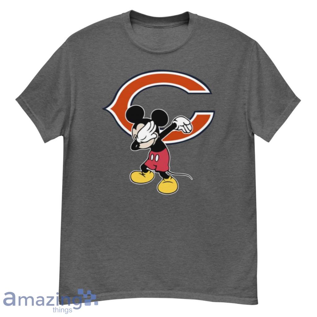 Chicago Bears NFL Football Gift Fr Fans Dabbing Mickey Disney Sports T  Shirt - Banantees