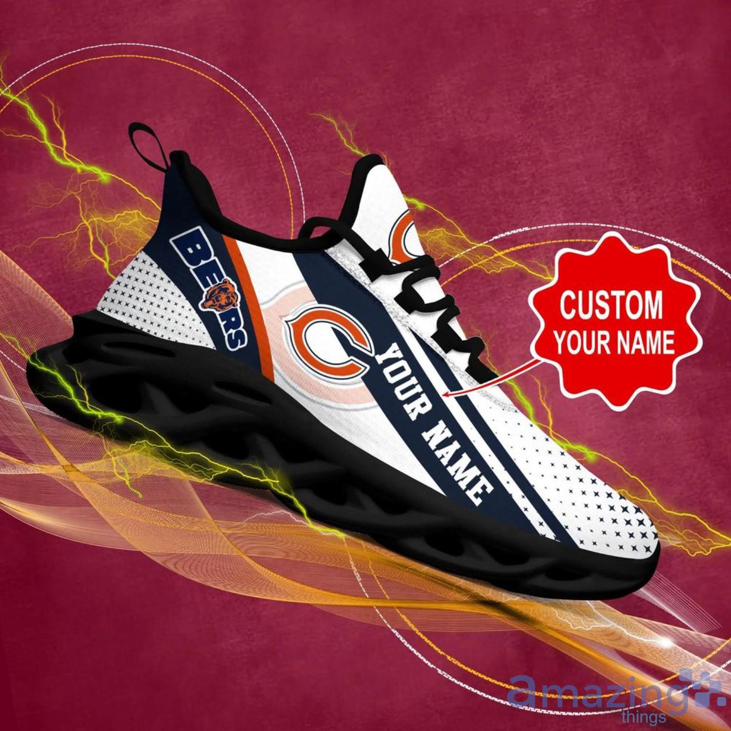 Chicago Bears NFL Max Soul Shoes Custom Name Sneakers image Chicago Bears NFL Max Soul Shoes Custom Name Sneakers Product Photo 3