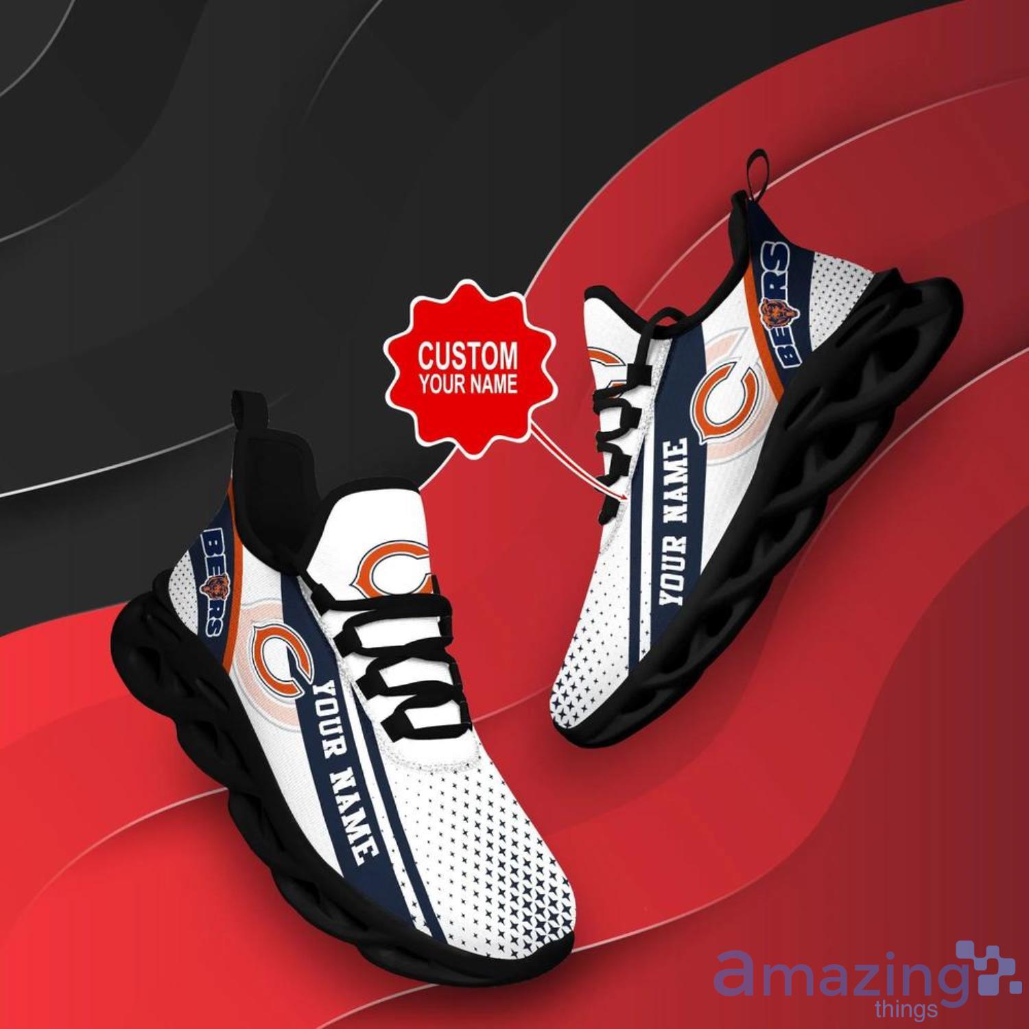 Chicago Bears NFL Max Soul Shoes Custom Name Sneakers image Chicago Bears NFL Max Soul Shoes Custom Name Sneakers Product Photo 4