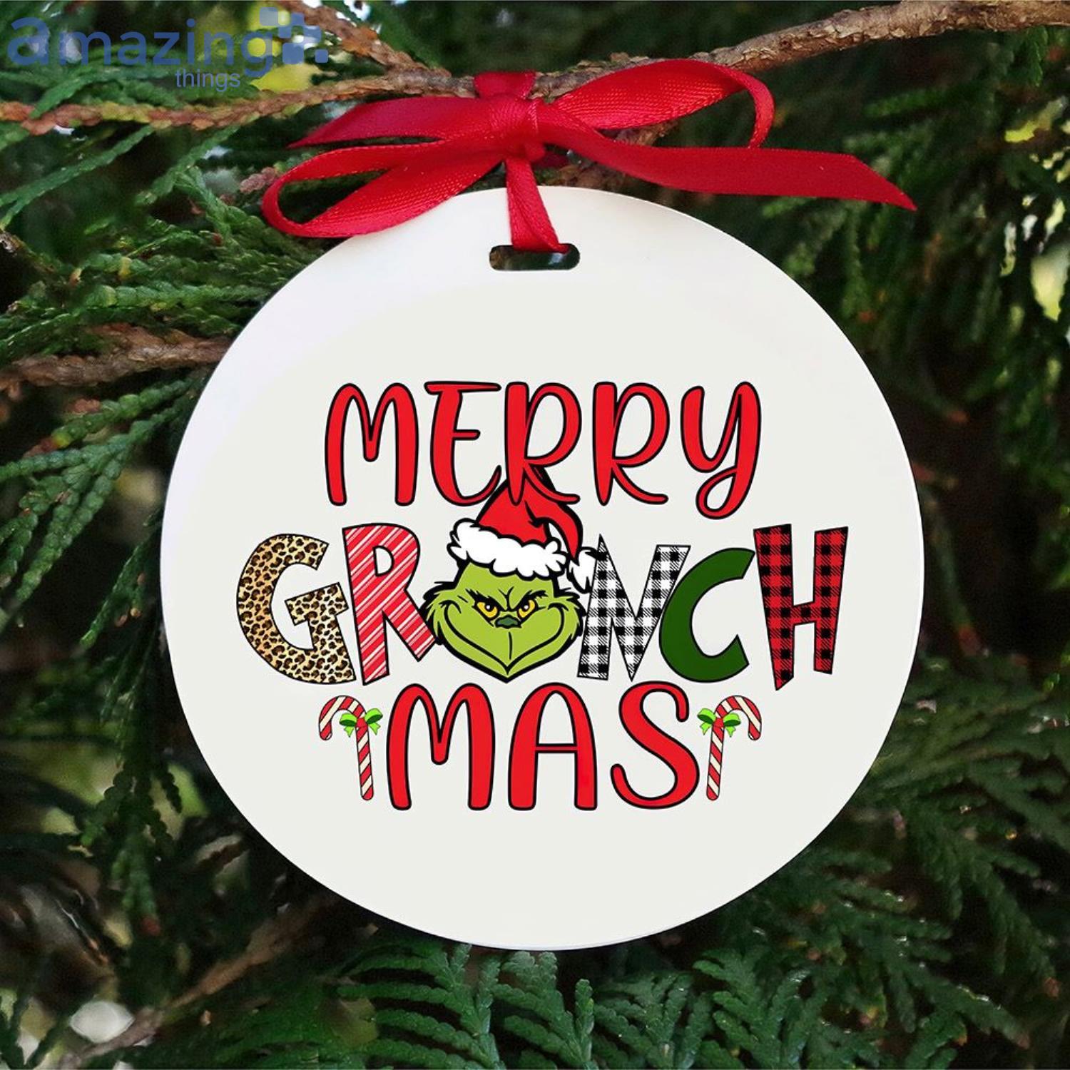 Dallas Cowboys Grinch Candy Cane Christmas Ornament -   Worldwide Shipping