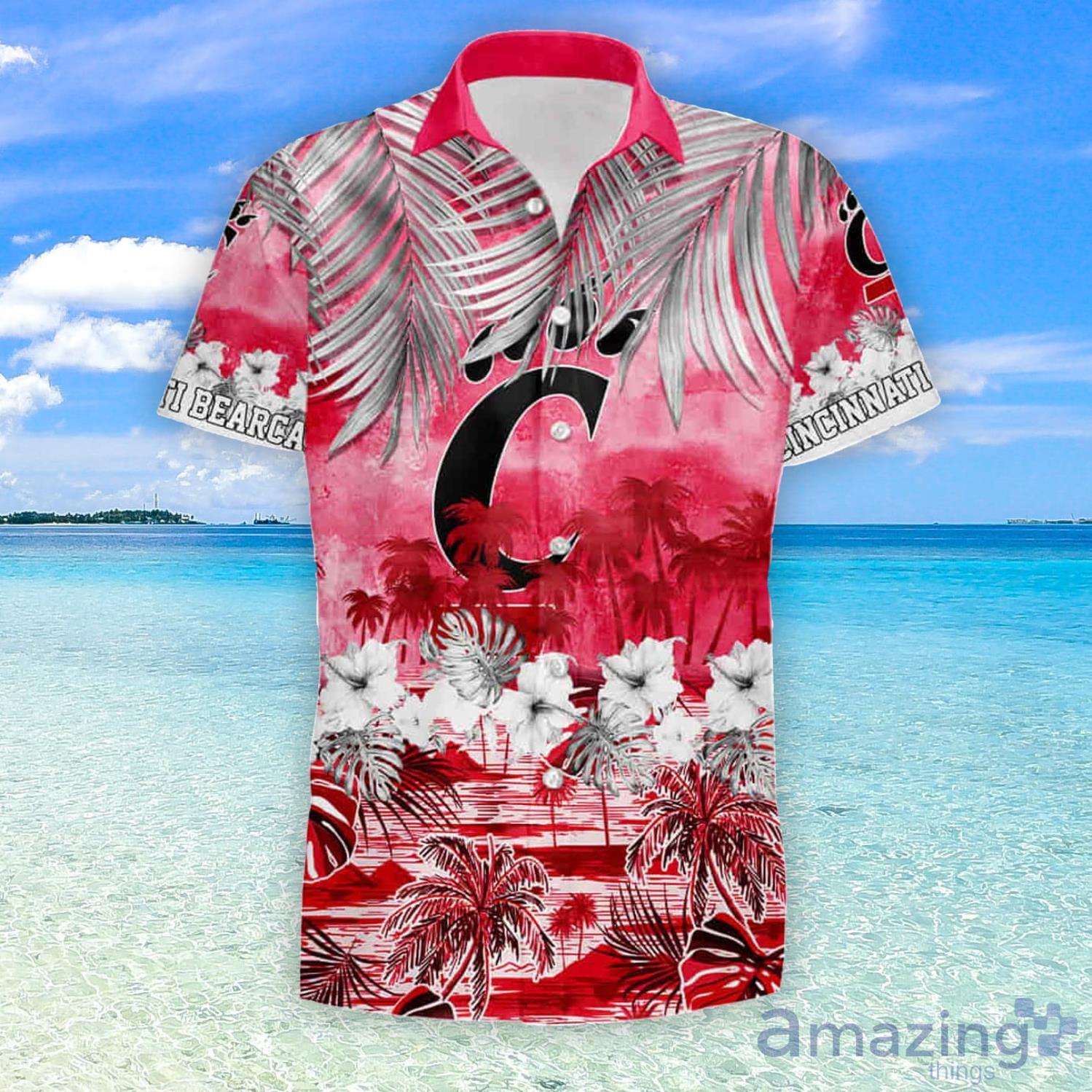 Cincinnati Bearcats Ncaa3 Hawaii Summer Hawaiian Shirt Product Photo 1