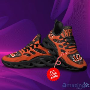 Cincinnati Bengals Custom Name Cool Max Soul Sneakers Running Shoes