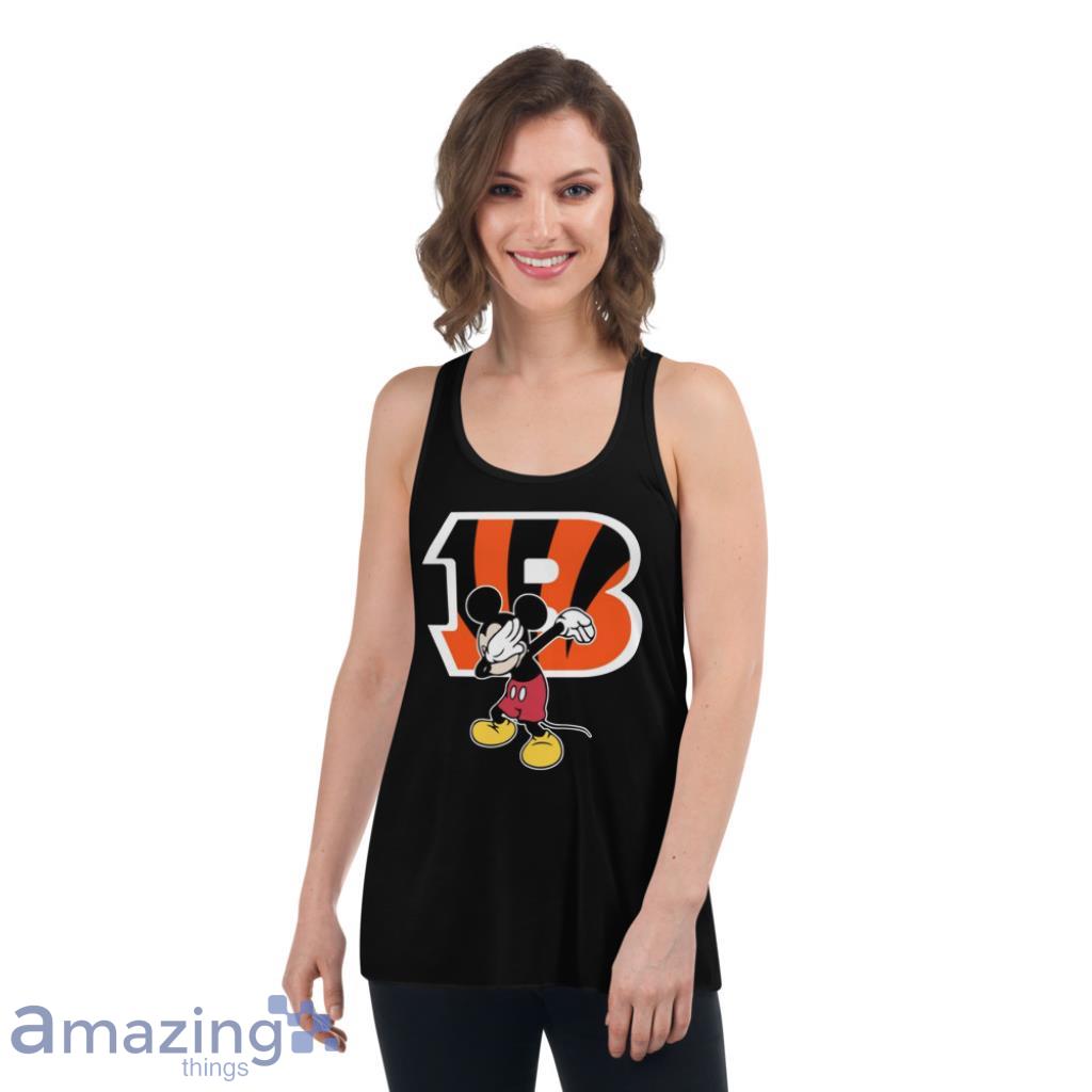 Cincinnati Bengals Women's Tank Sleeveless T-Shirt Womens O-neck Vest White  Tops