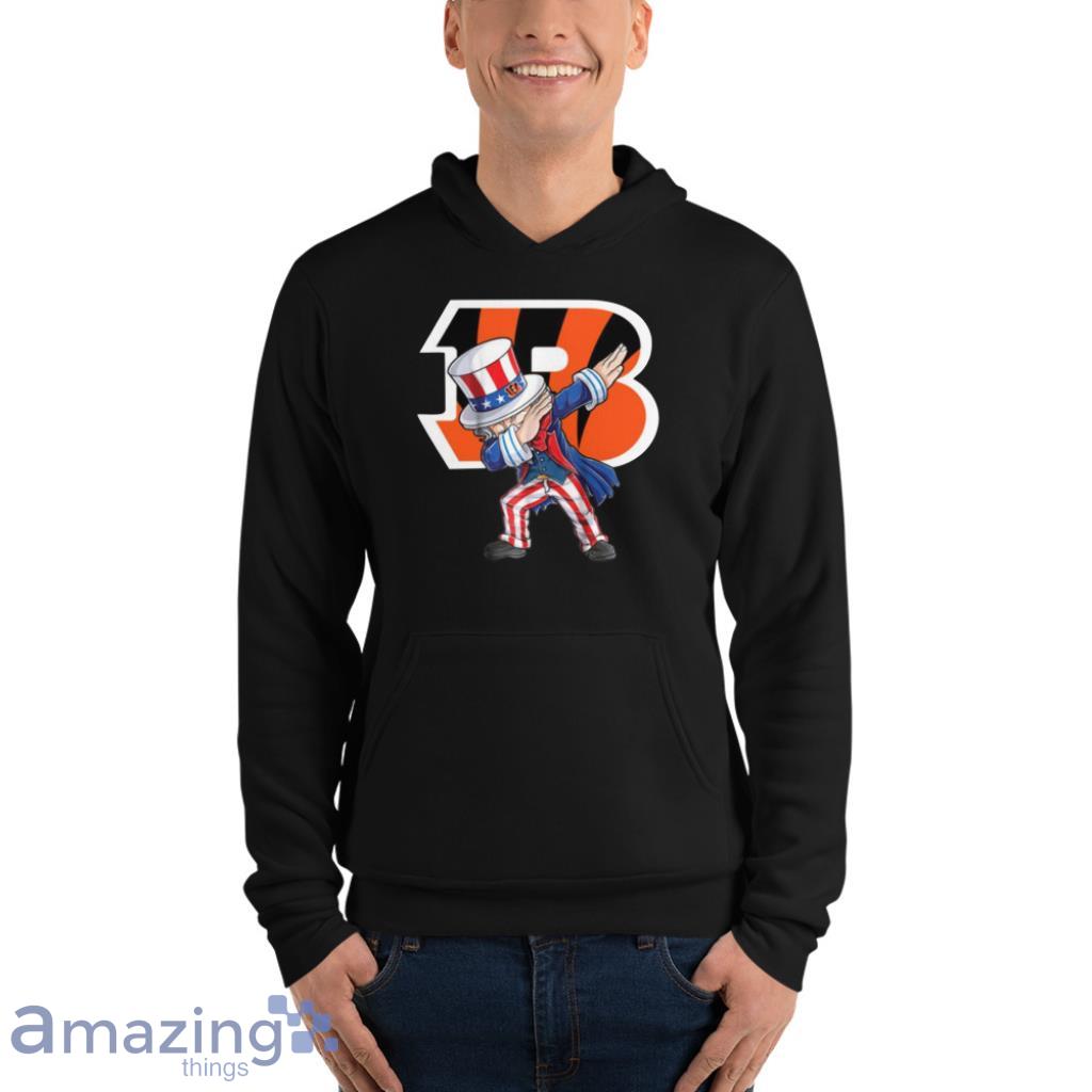 Cincinnati Bengals NFL Football Dabbing Uncle Sam The Fourth of July T Shirt