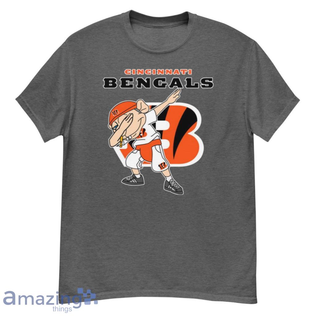 Cincinnati Bengals NFL Football Jeffy Dabbing Sports For Fans T Shirt - G500 Men’s Classic T-Shirt-1