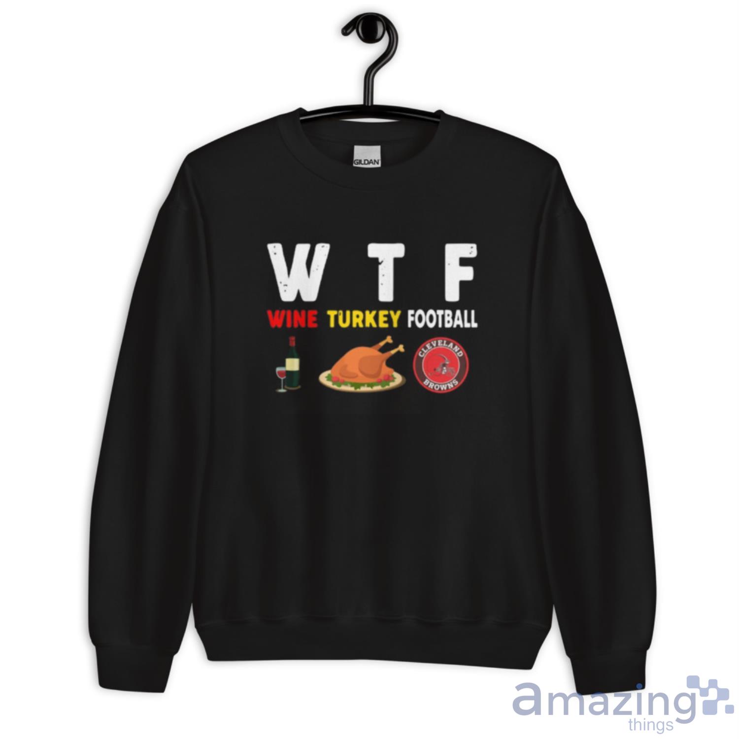 Cleveland Browns Turkey Thanksgiving Day Long Sleeve T-Shirt