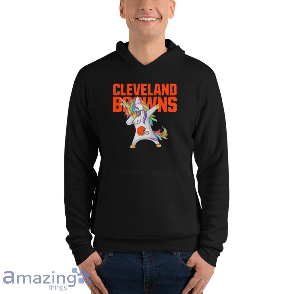 Cleveland Browns NFL Football Funny Unicorn Dabbing Sports T Shirt