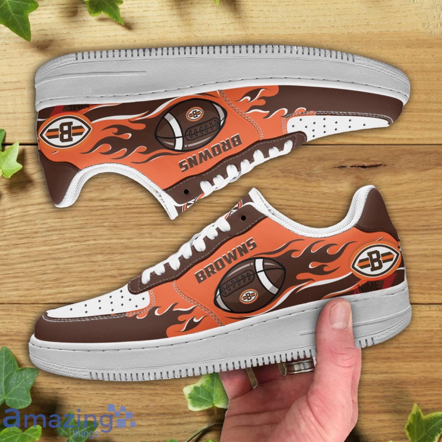 Cleveland Browns NFL Low Top Skate Shoes Best Gift Men Women