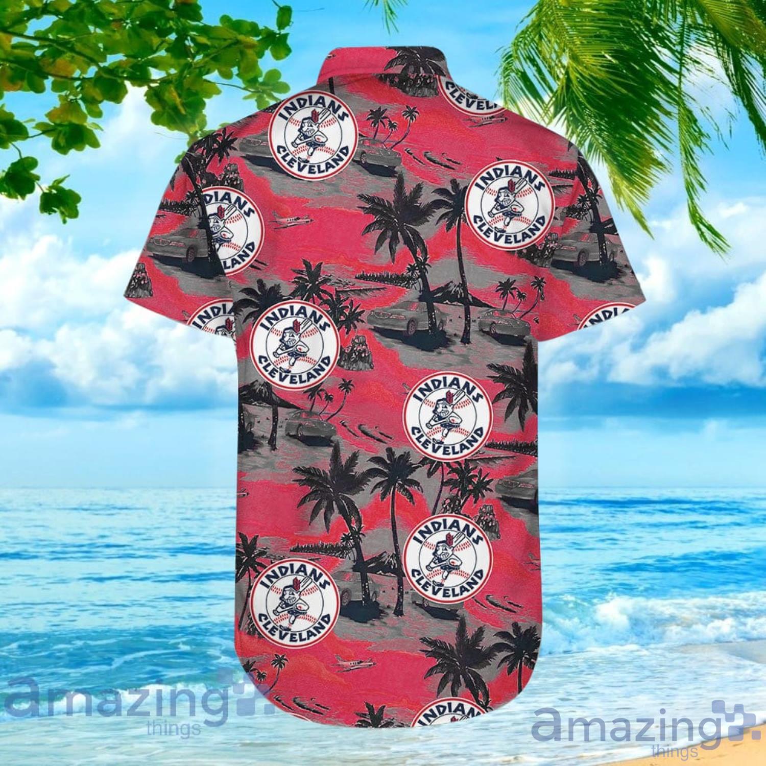 MLB Cleveland Indians Logo Hot Hawaiian Shirt Gift For Men And