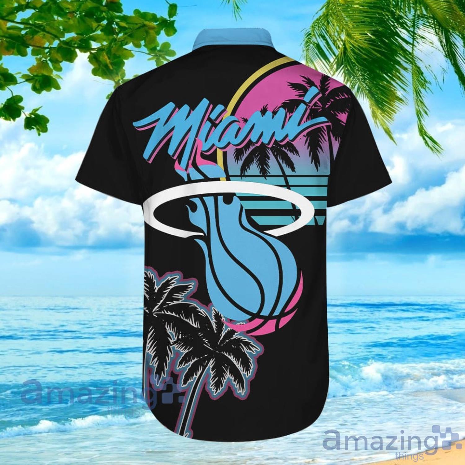 Coconut Miami Aloha Hawaiian Shirt For Men And Women Product Photo 1