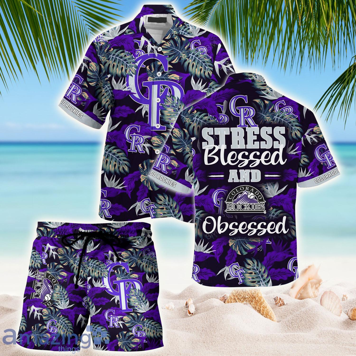 Louis vuitton purple pattern hawaiian shirt beach shorts and flip flops  combo in 2023