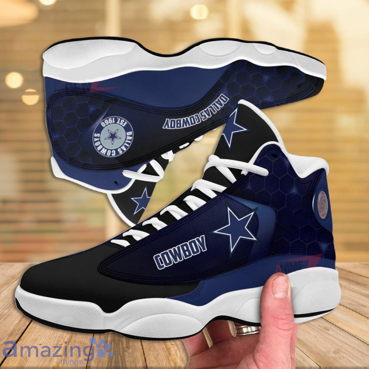 Personalized Nfl Dallas Cowboys White Air Jordan 13 Shoes - It's  RobinLoriNOW!