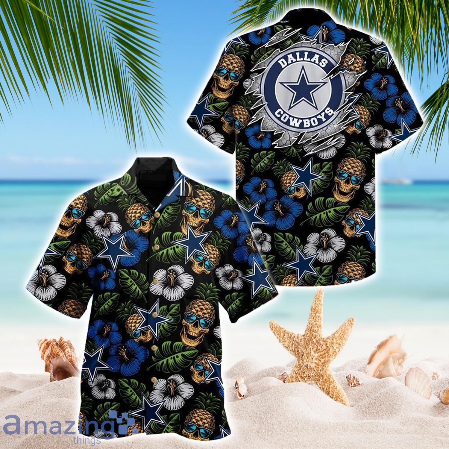 Dallas Cowboy NFL Pineapple Hawaiian Shirt - Dallas Cowboy NFL Pineapple Hawaiian Shirt