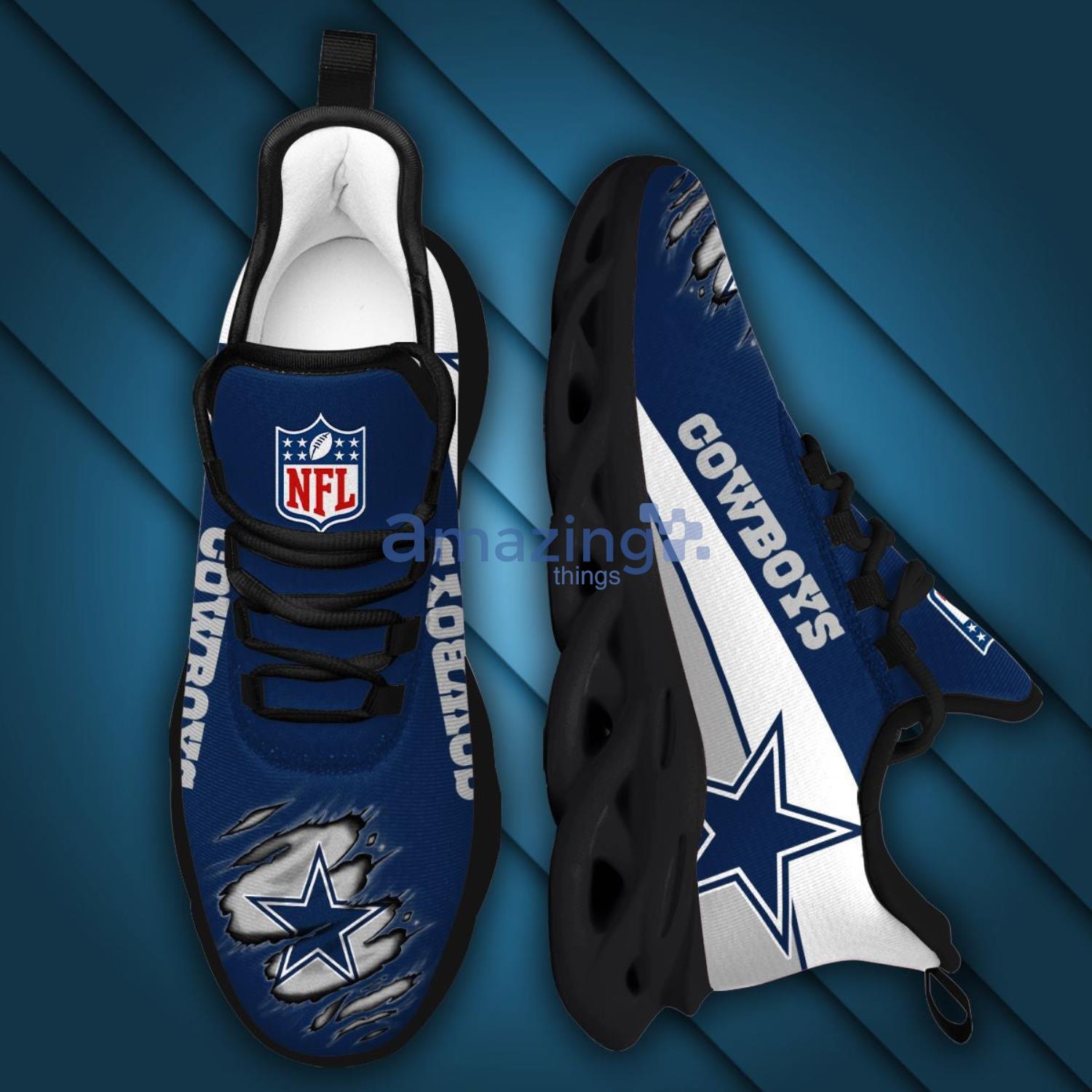 Dallas Cowboys Casual 3D Max Soul Shoes Running Shoes For Men And Women