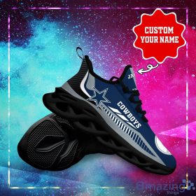 Dallas Cowboys Custom Name Max Soul Sneakers Running Shoes 