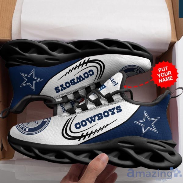 Dallas Cowboys Custom Name Max Soul Sneakers Running Shoes