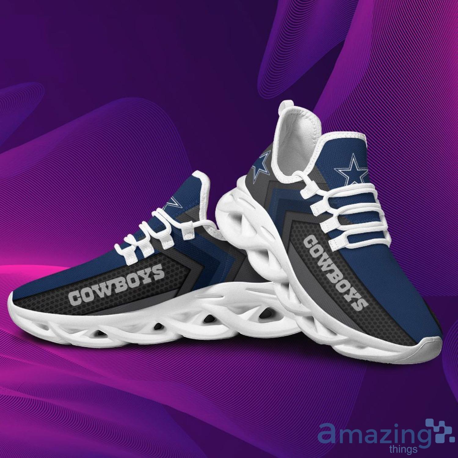 Dallas Cowboys Max Soul Sneakers Custom Name Running Shoes For Fans -  Freedomdesign