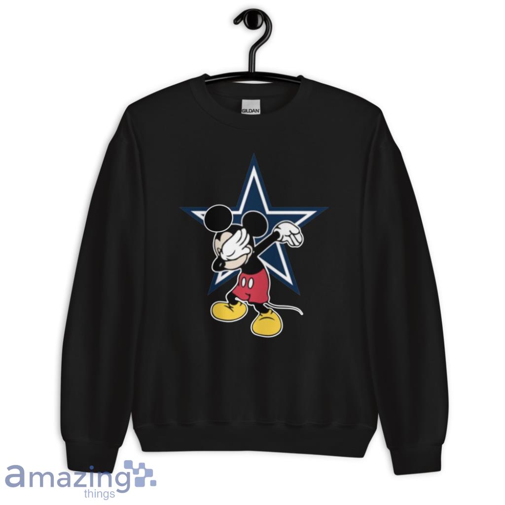 NFL Dallas Cowboys Mickey Mouse Disney Football T Shirt Youth Hoodie