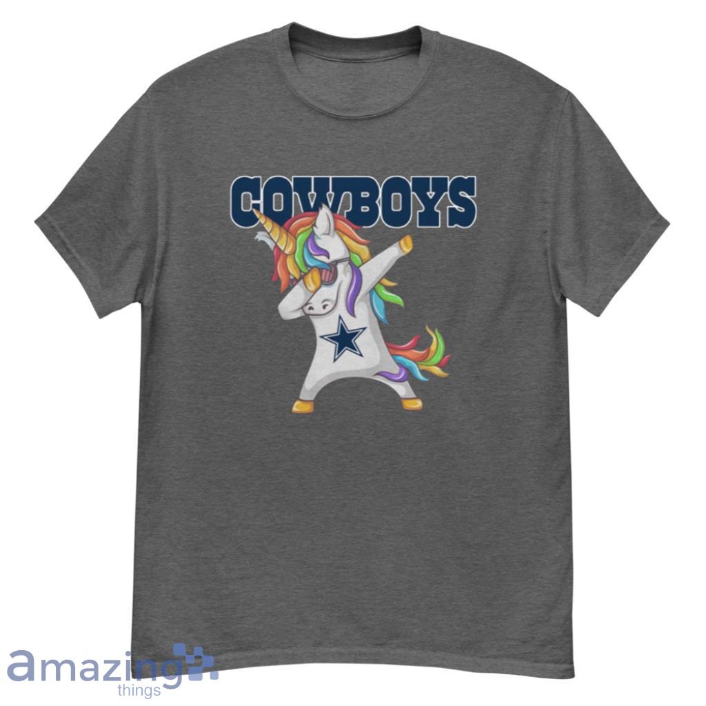 Funny Unicorn Dabbing Dallas Cowboys Nfl Football Shirt