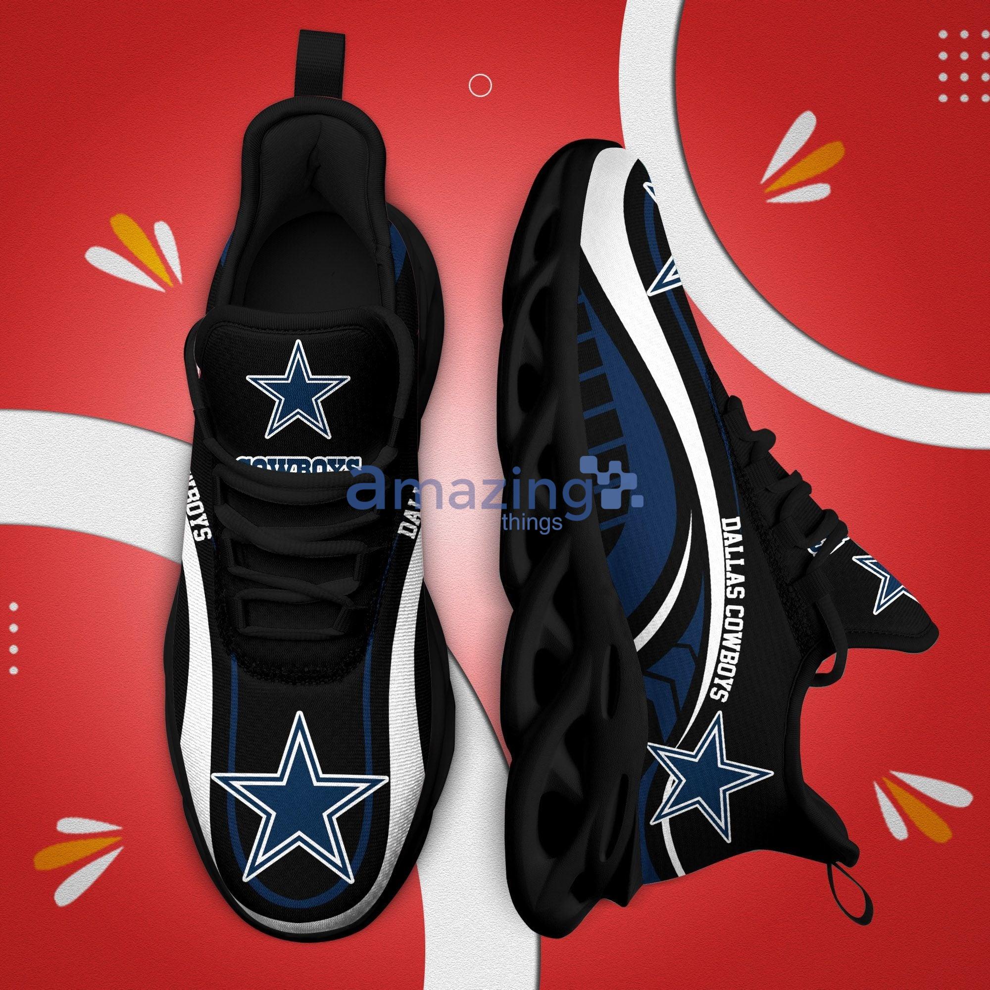 Dallas Cowboys Sport Team Cool Max Soul Shoes For Men And Women image Dallas Cowboys Sport Team Cool Max Soul Shoes For Men And Women Product Photo 3