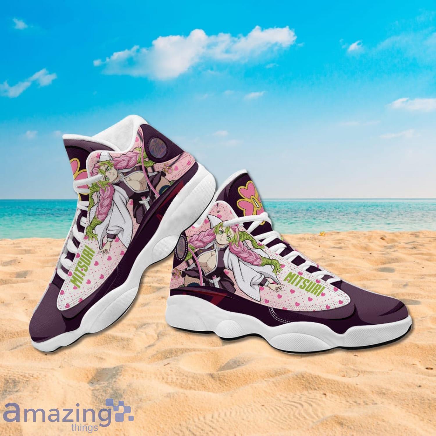 EVA Shoes - Neon Genesis Evangelion Unit-01 Jordan Sneakers Shoes |  Evangelion Merch
