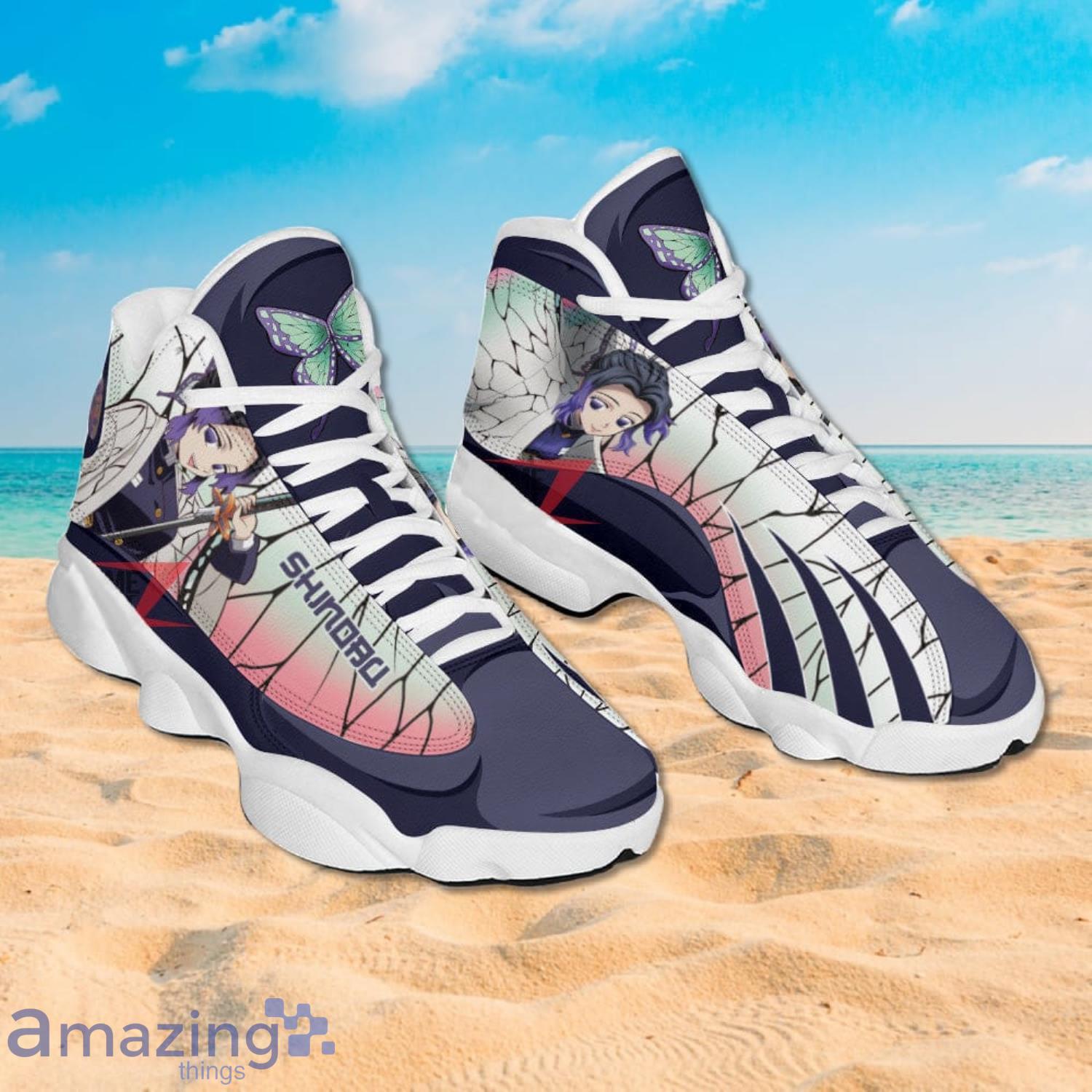 Demon Slayer Jd13 Sneakers Kochou Shinobu Anime Shoes Gift For Fans image Demon Slayer Jd13 Sneakers Kochou Shinobu Anime Shoes Gift For Fans Product Photo 2