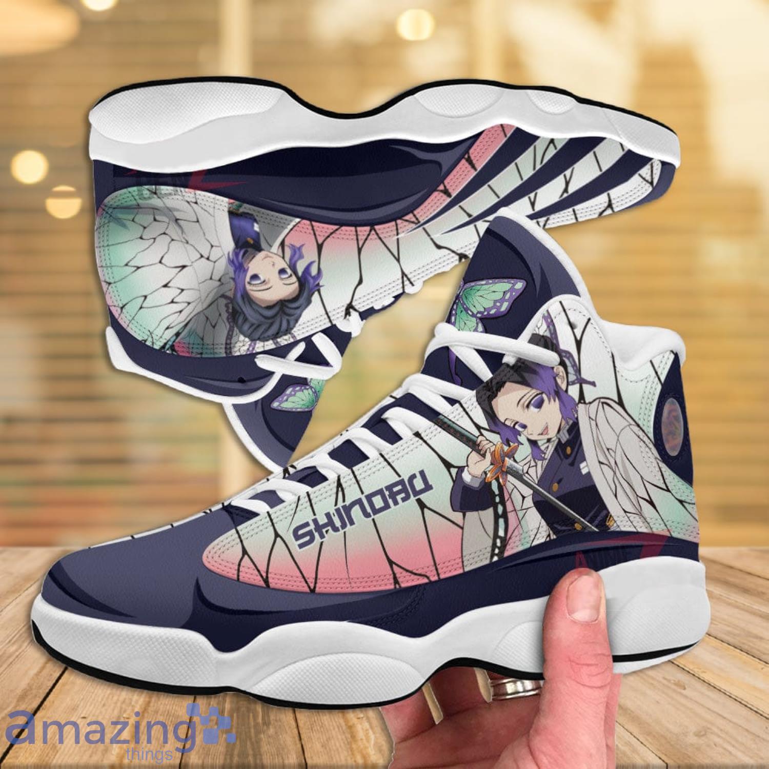 Demon Slayer Jd13 Sneakers Kochou Shinobu Anime Shoes Gift For Fans image Demon Slayer Jd13 Sneakers Kochou Shinobu Anime Shoes Gift For Fans Product Photo 3