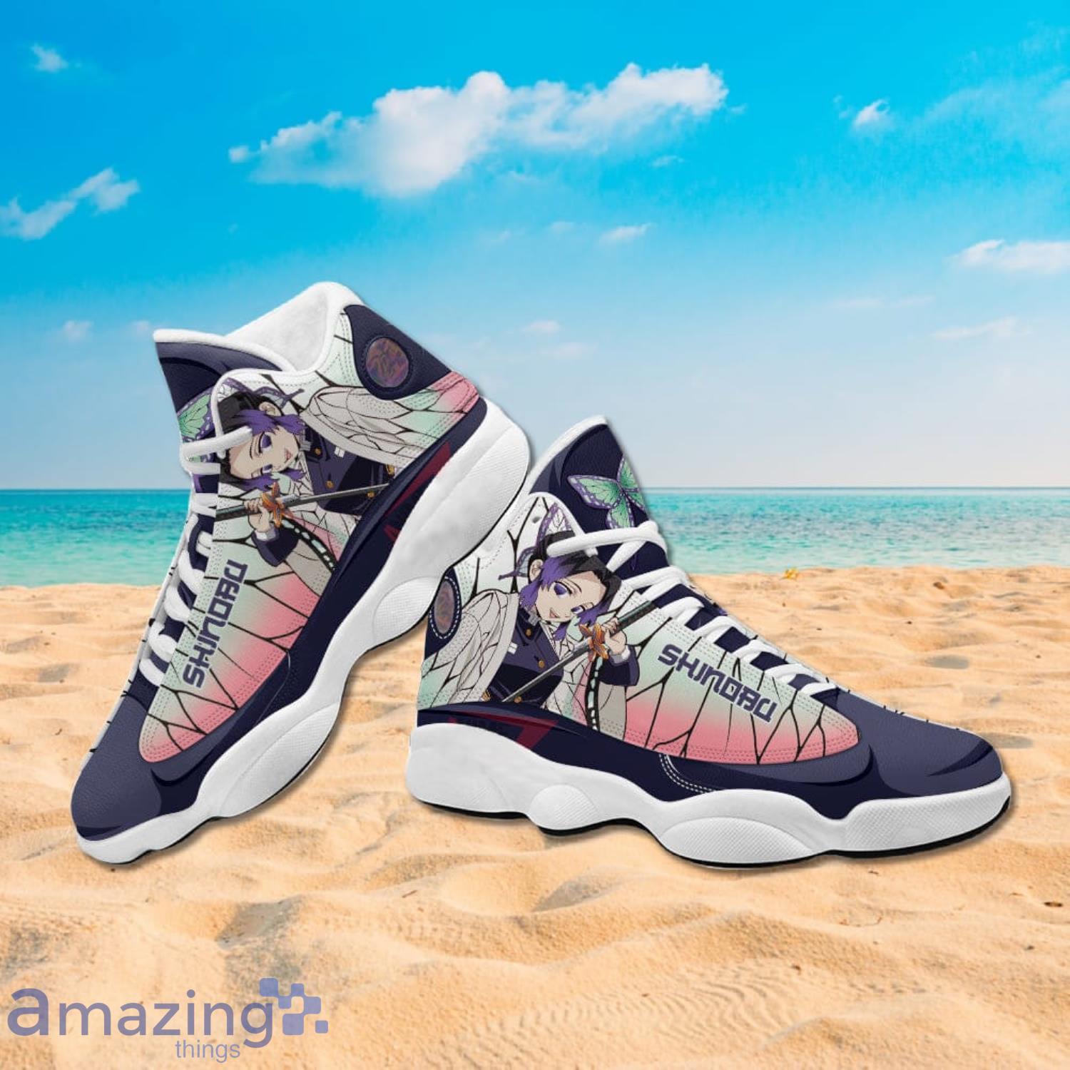 Demon Slayer Jd13 Sneakers Kochou Shinobu Anime Shoes Gift For Fans image Demon Slayer Jd13 Sneakers Kochou Shinobu Anime Shoes Gift For Fans Product Photo 4