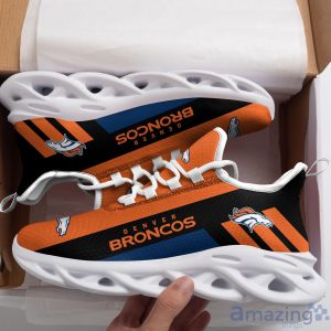 Denver Broncos Max Soul Sneakers Running Shoes image Denver Broncos Max Soul Sneakers Running Shoes