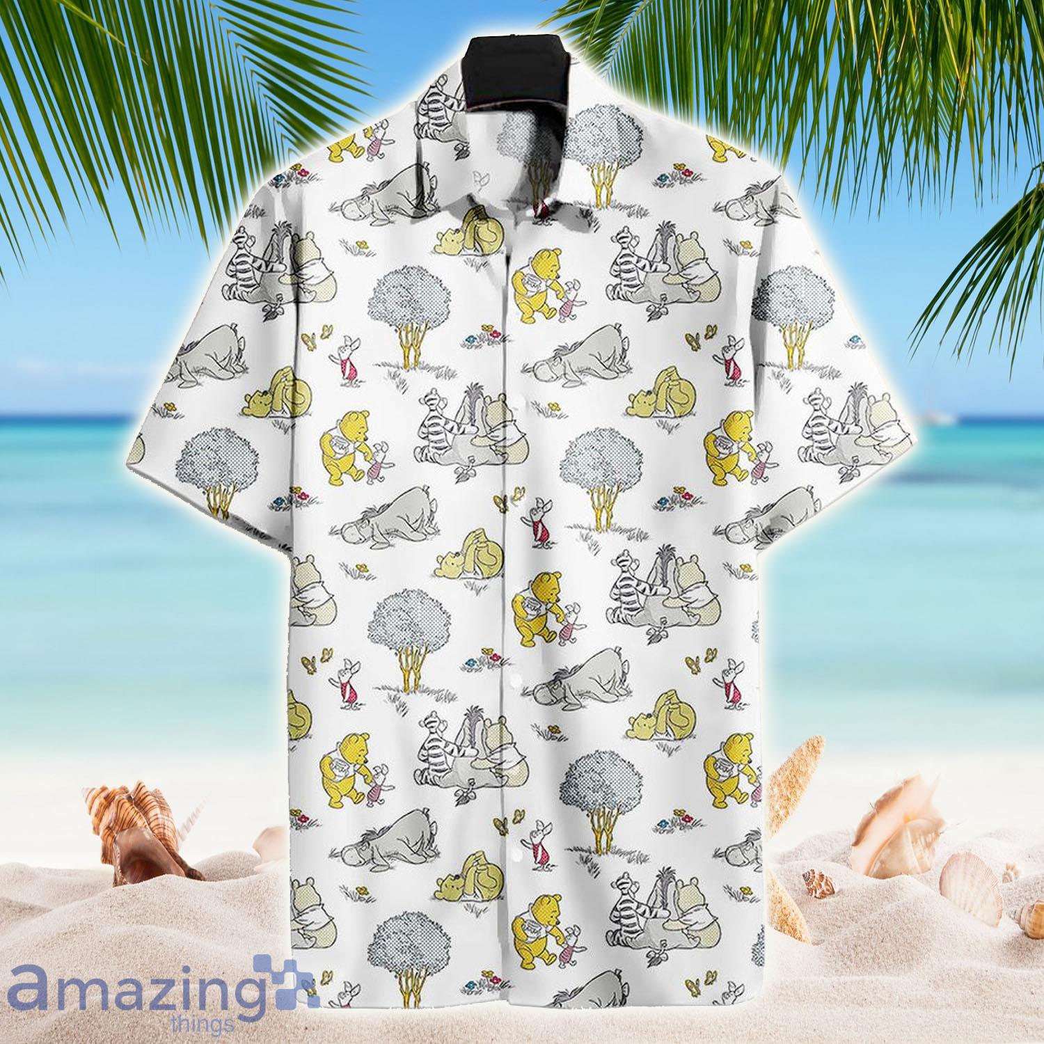 Disney Pooh Bear And Friends Eeyore Piglet Tigger Hawaii Shirt - Disney Pooh Bear And Friends Eeyore Piglet Tigger Hawaii Shirt