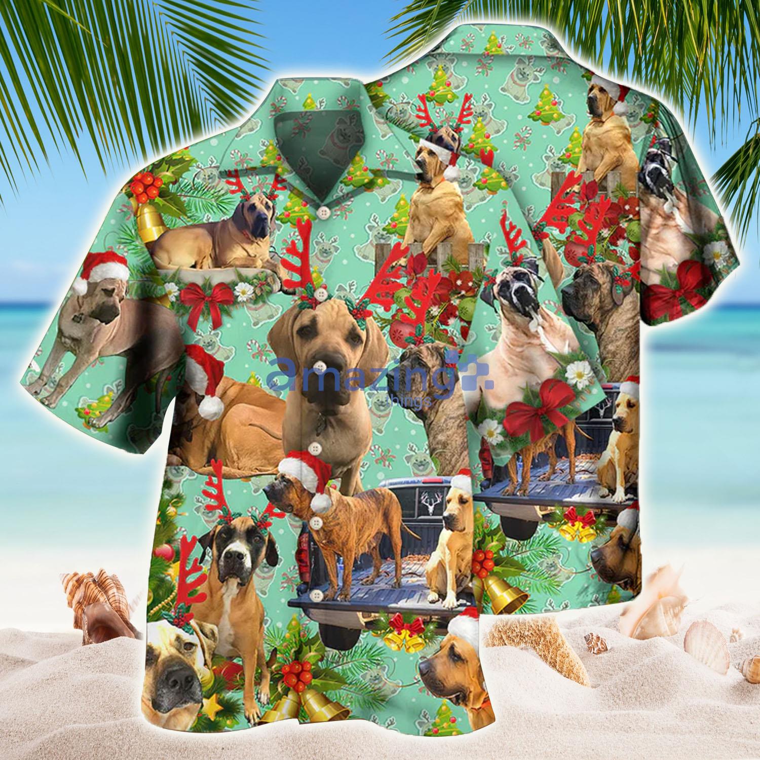 Dog Cute Dogs Merry Christmas Hawaiian Shirt